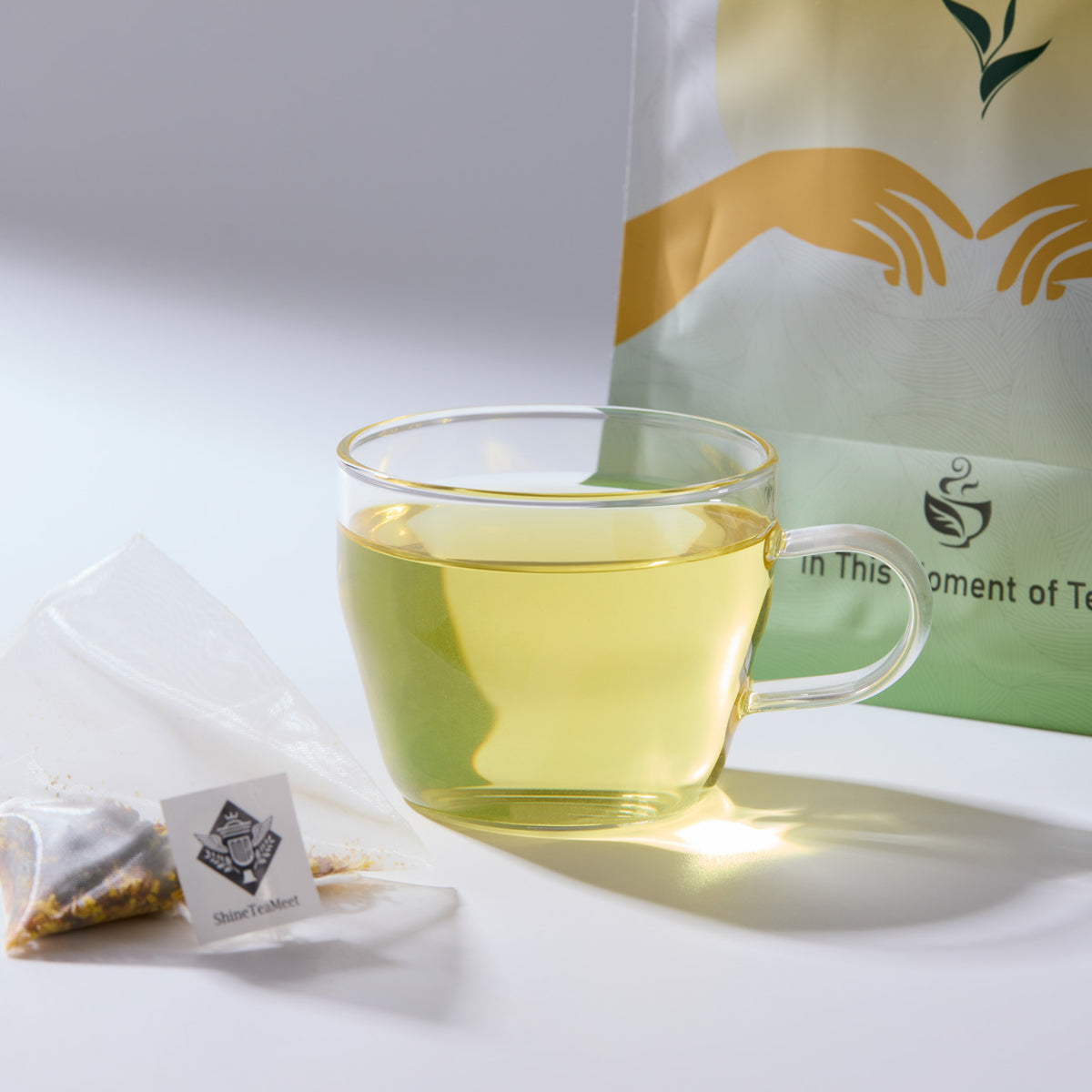 Osmanthus Oolong Tea bags with fragrant floral oolong tea – Shine Tea Meet Main image